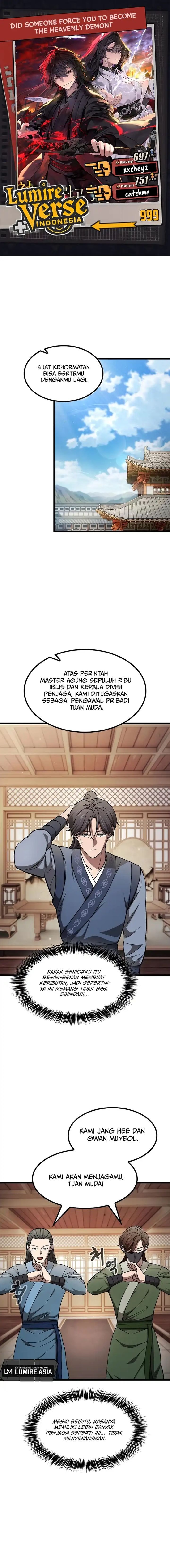 Who's threatening you with a knife to make you a Heavenly Demon? (Did Someone Force You to Become the Heavenly Demon?) - Chapter 17 - Page 1