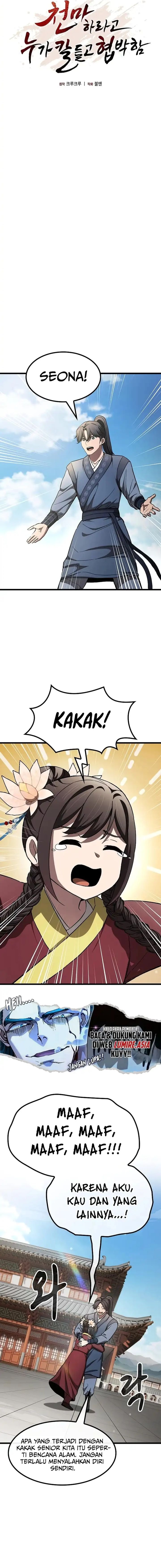 Who's threatening you with a knife to make you a Heavenly Demon? (Did Someone Force You to Become the Heavenly Demon?) - Chapter 17 - Page 13