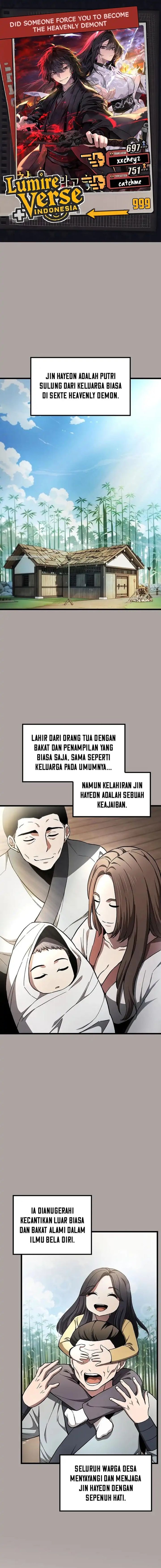 Who's threatening you with a knife to make you a Heavenly Demon? (Did Someone Force You to Become the Heavenly Demon?) - Chapter 18 - Page 1