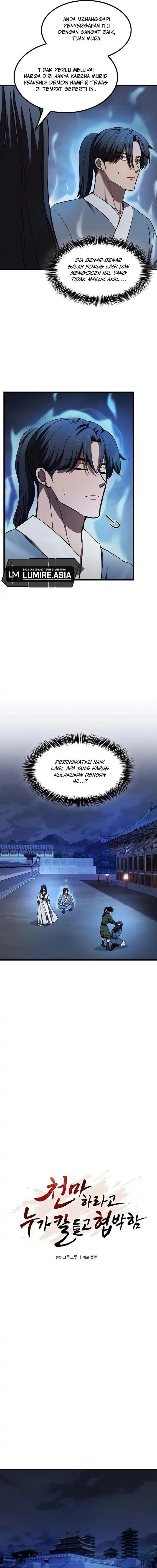 Baca Who's threatening you with a knife to make you a Heavenly Demon? (Did Someone Force You to Become the Heavenly Demon?) - Chapter 28 halaman 4