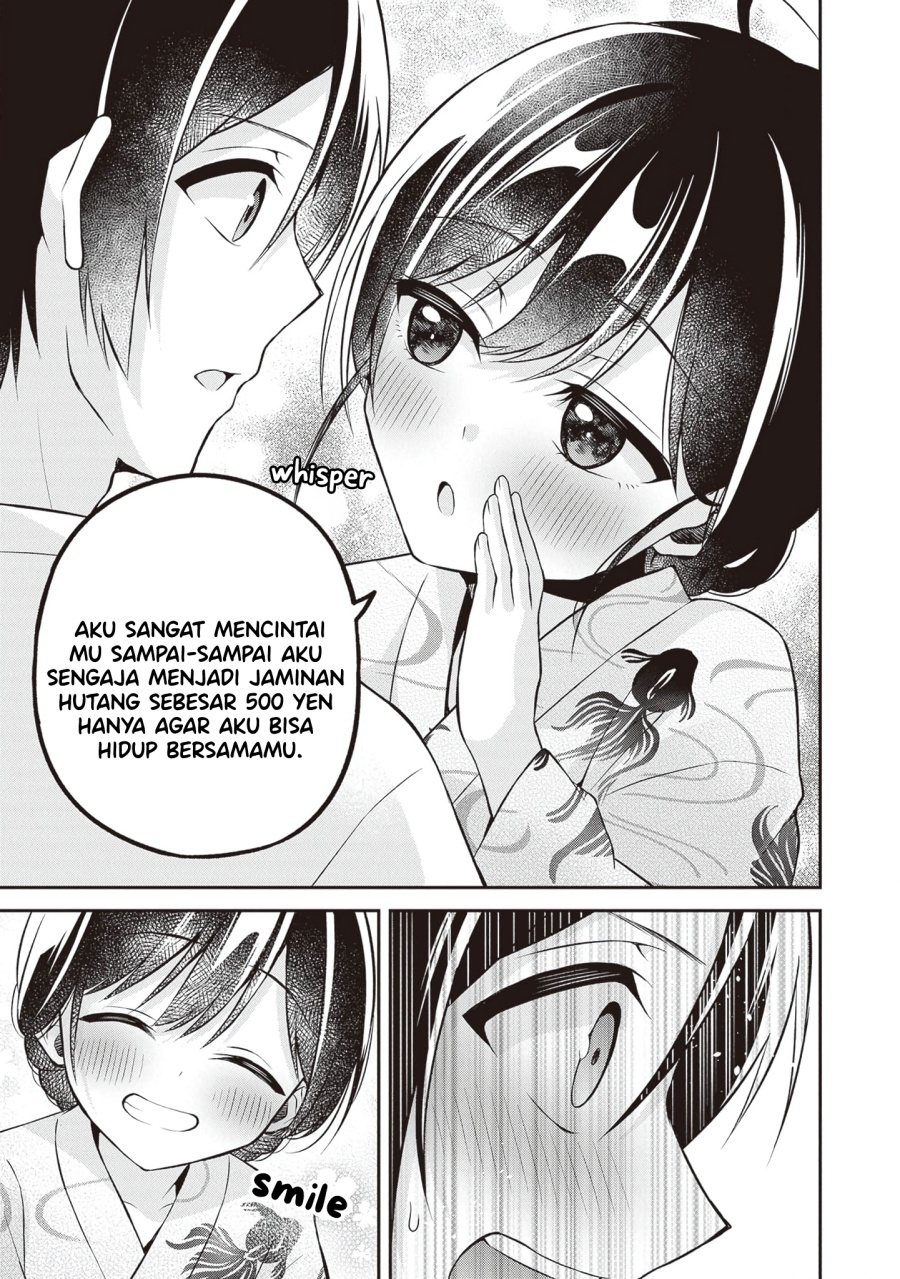 Baca Komik Yuujin ni 500 Yen Kashitara Shakkin no Kata ni Imouto wo Yokoshite Kita Nodakeredo, Ore wa Ittai Dou Sureba Iindarou Chapter 15 halaman 13