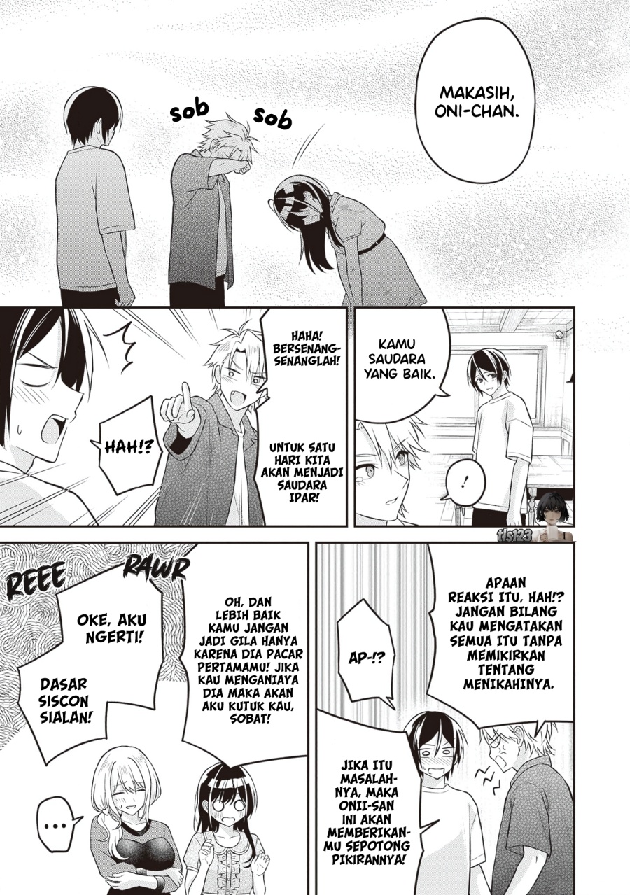 Baca Komik Yuujin ni 500 Yen Kashitara Shakkin no Kata ni Imouto wo Yokoshite Kita Nodakeredo, Ore wa Ittai Dou Sureba Iindarou Chapter 15 halaman 23