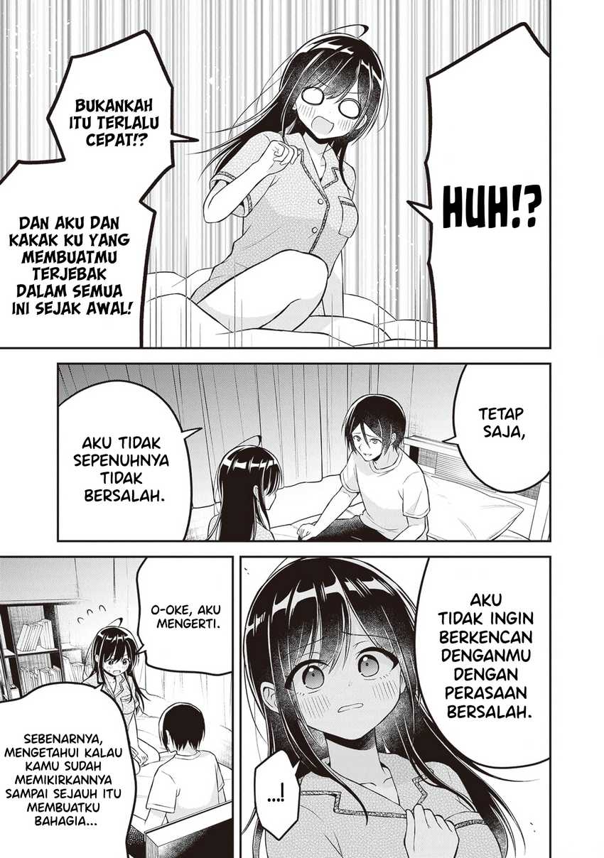 Baca Komik Yuujin ni 500 Yen Kashitara Shakkin no Kata ni Imouto wo Yokoshite Kita Nodakeredo, Ore wa Ittai Dou Sureba Iindarou Chapter 16 End halaman 5