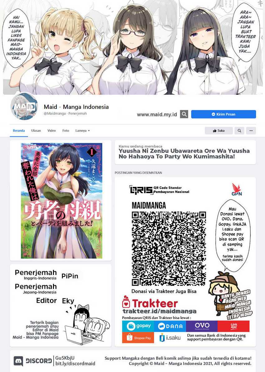 Baca Yuusha Ni Zenbu Ubawareta Ore Wa Yuusha No Hahaoya To Party Wo Kumimashita! - Chapter 7 halaman 2