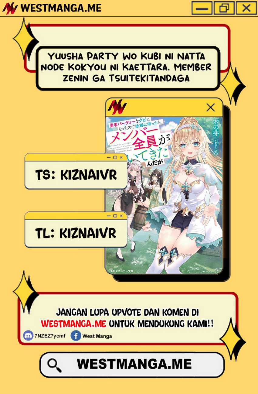 Baca Yuusha Party wo Kubi ni Natta node Kokyou ni Kaettara, Member Zenin ga Tsuitekitandaga - Chapter 2.2 halaman 1