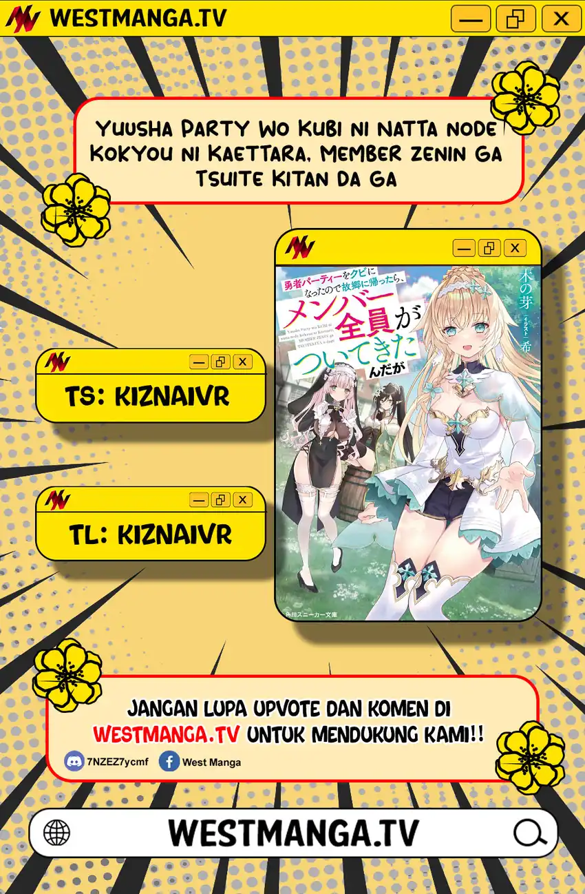 Baca Yuusha Party wo Kubi ni Natta node Kokyou ni Kaettara, Member Zenin ga Tsuitekitandaga - Chapter 8.1 halaman 1