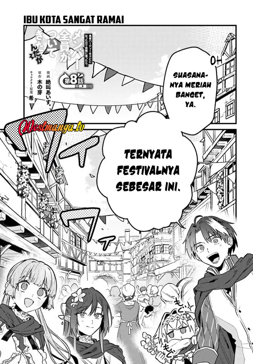 Baca Yuusha Party wo Kubi ni Natta node Kokyou ni Kaettara, Member Zenin ga Tsuitekitandaga - Chapter 8.1 halaman 2