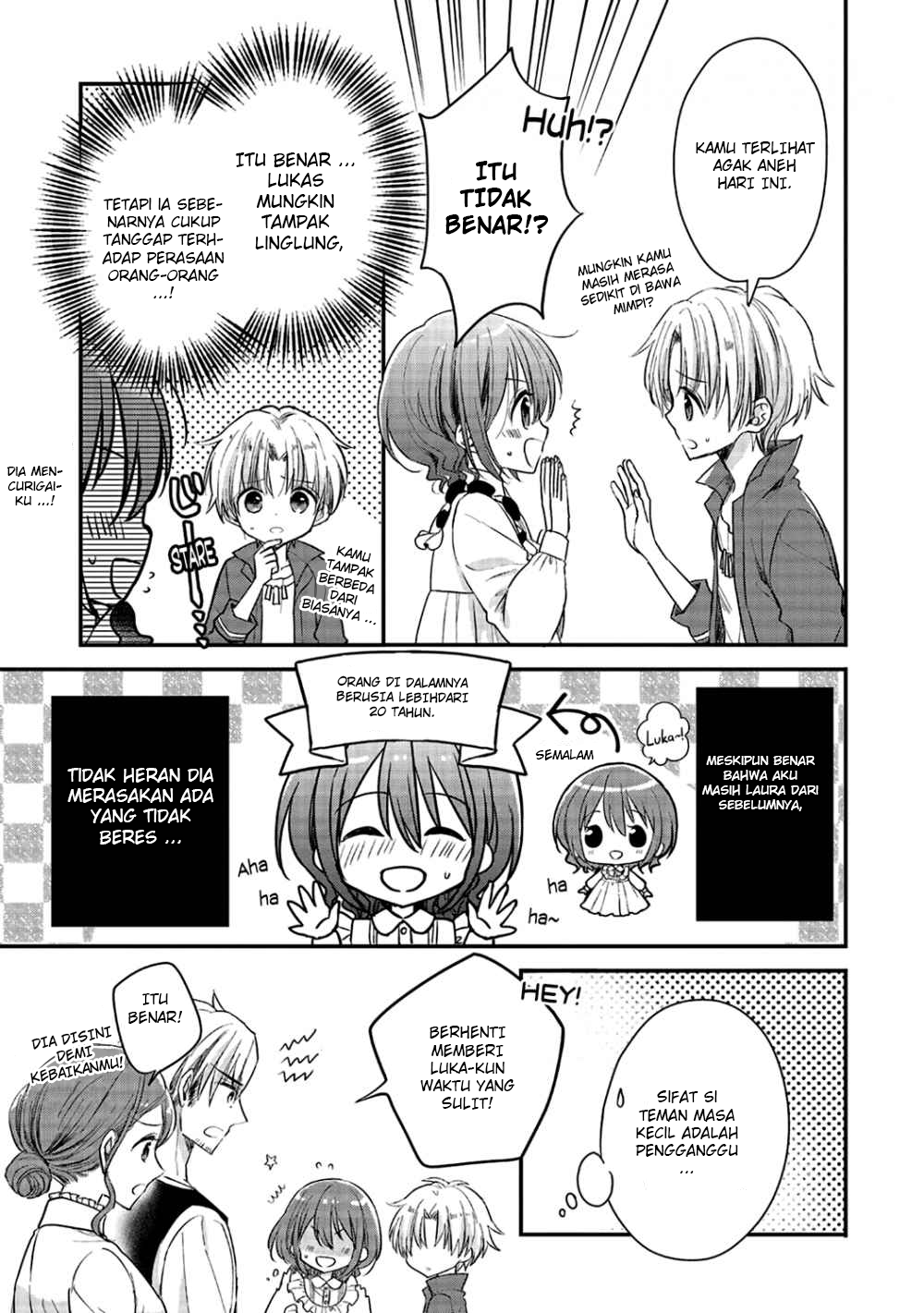 Baca Yuusha-sama no Osananajimi to iu Shokugyou no Make Heroine ni Tensei shita no de, Chougoushi ni Job Change shimasu - Chapter 2 halaman 18