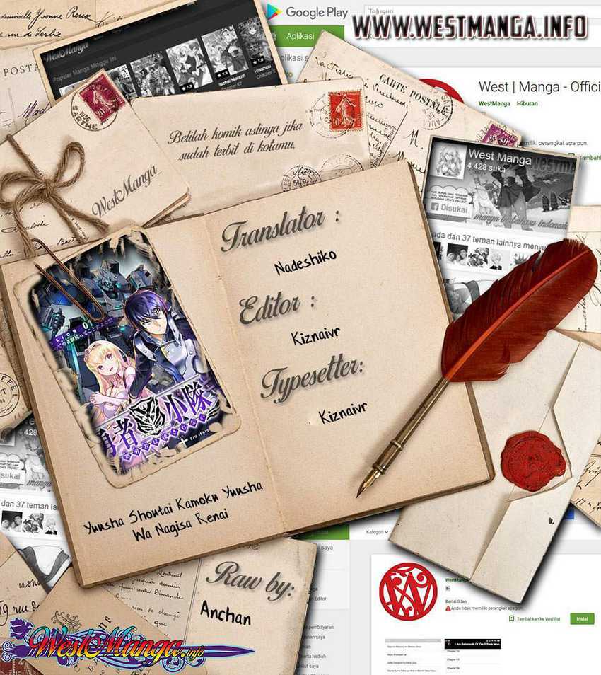 Baca Yuusha Shoutai Kamoku Yuusha Wa Nagisa Renai - Chapter 9 halaman 1