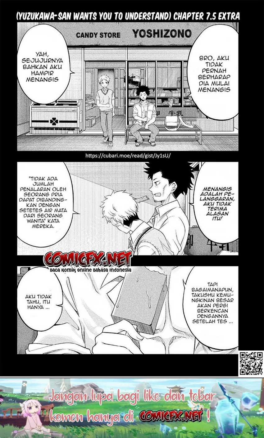 Baca Yuzukawa-san wa, Sasshite Hoshii - Chapter 7.5 halaman 4