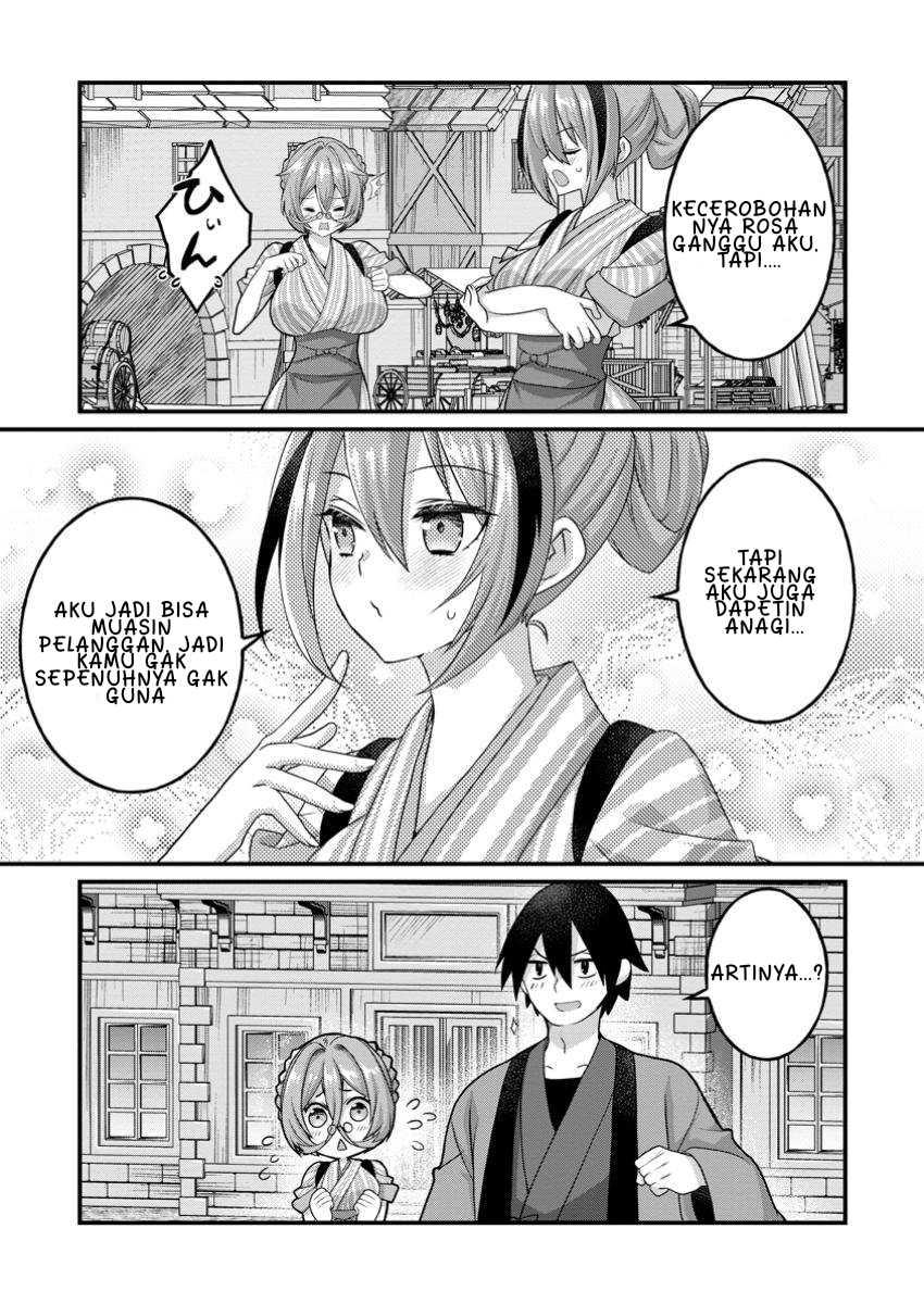 Baca Zecchou Skill “Onsen Souzou” de Yukemuri Harem wo Kizuku made ~Hensei ga Todokottara Soku Dorei no Isekai Tensei! Akaji Ryokan Saiken Keikaku~ - Chapter 3 halaman 25