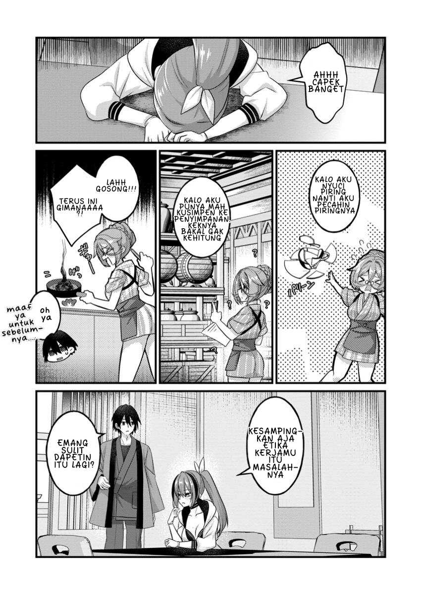 Baca Zecchou Skill “Onsen Souzou” de Yukemuri Harem wo Kizuku made ~Hensei ga Todokottara Soku Dorei no Isekai Tensei! Akaji Ryokan Saiken Keikaku~ - Chapter 3 halaman 3