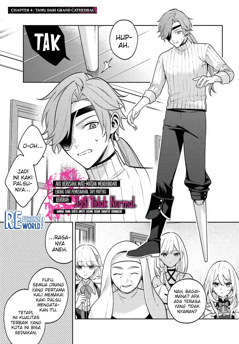 Baca Zenmetsu End o Shi ni Monogurui de Kaihi Shita. Party ga Yanda. - Chapter 4.1 halaman 2