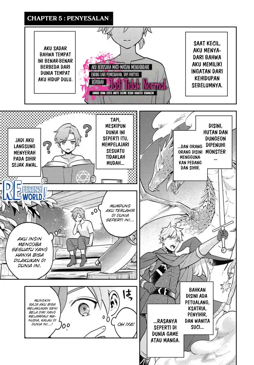 Baca Zenmetsu End o Shi ni Monogurui de Kaihi Shita. Party ga Yanda. - Chapter 5.1 halaman 2