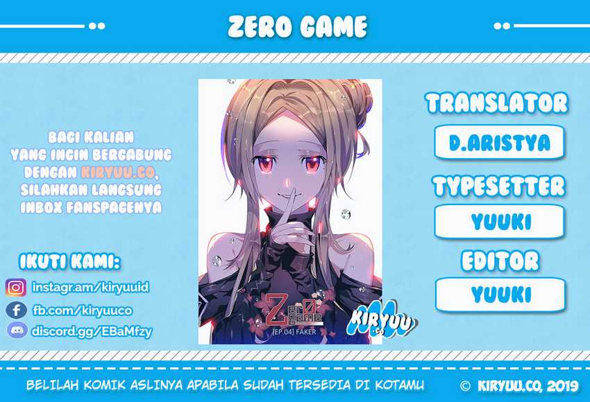 Baca Zero Game - Chapter 9 halaman 1