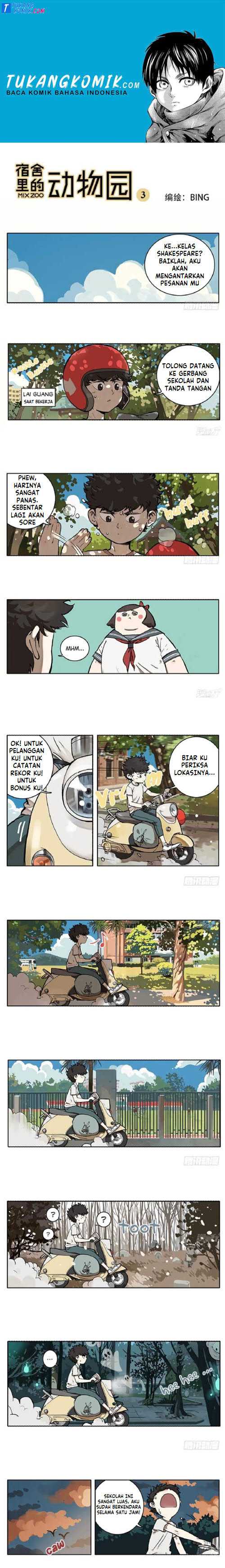 Baca Zoo in the Dorm - Chapter 3 halaman 1