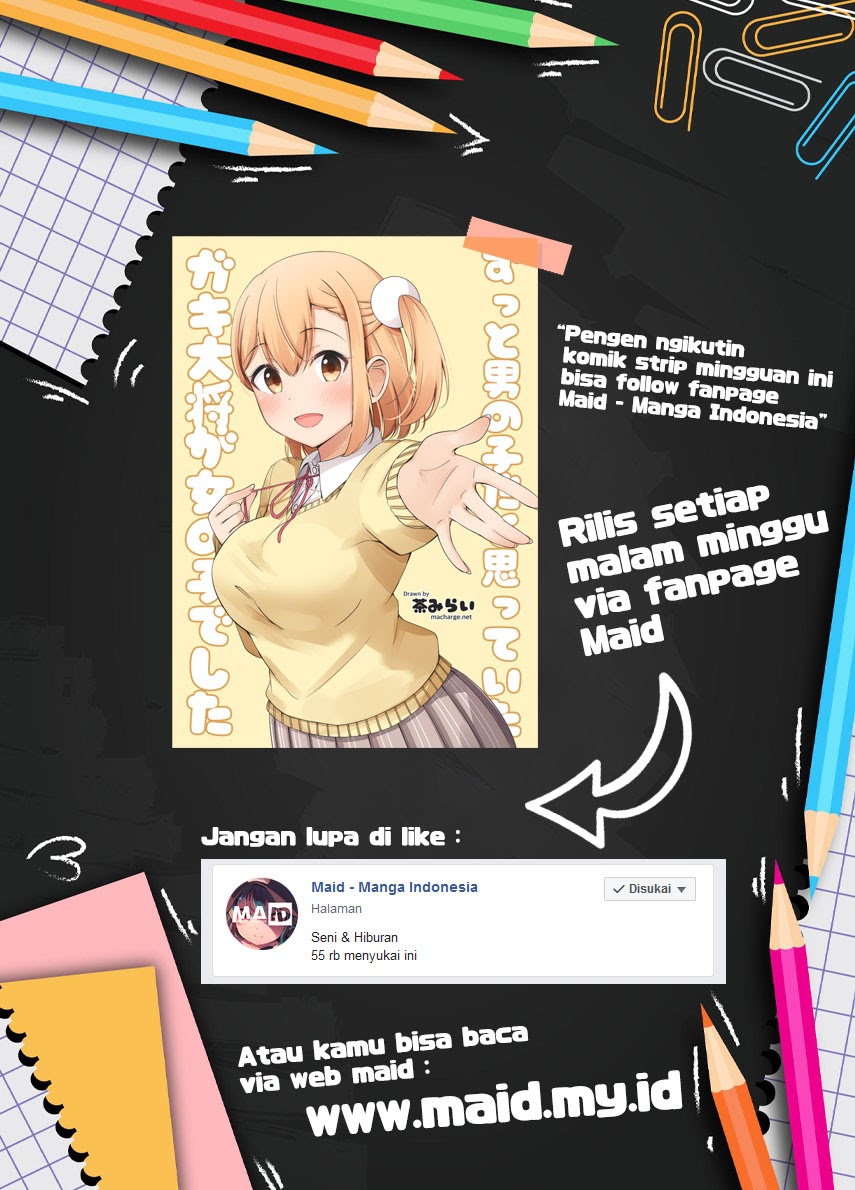 Zutto Otokonoko da to Omotte ita Gakitaishou ga Onnanoko deshita chapter 3 halaman 32