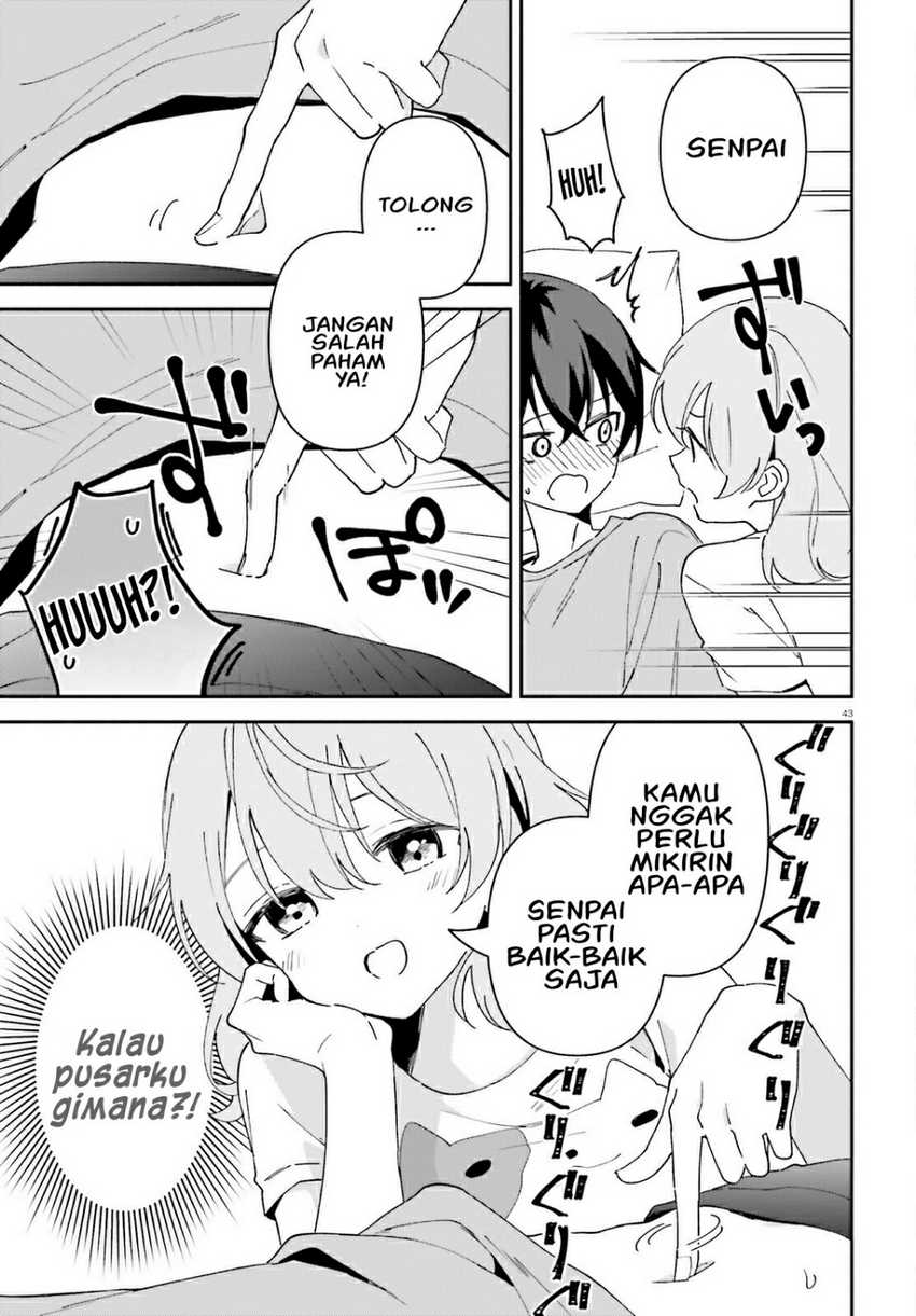 Baca “Issho ni Netaindesu yo Ne, Senpai?” to Amaku Sasayakarete Kon'ya mo Nemurenai - Chapter 1 halaman 42