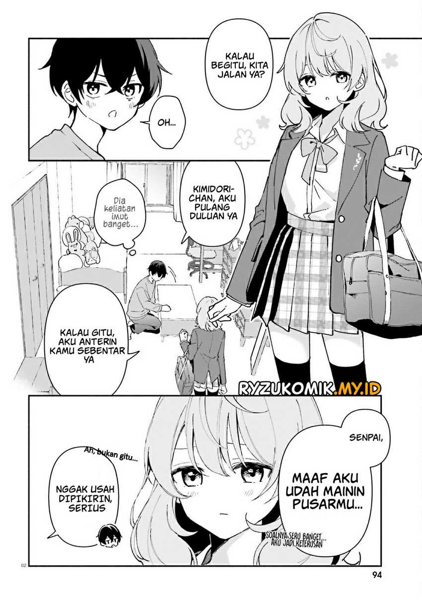Baca “Issho ni Netaindesu yo Ne, Senpai?” to Amaku Sasayakarete Kon'ya mo Nemurenai - Chapter 2 halaman 2