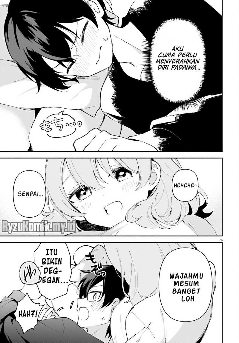 Baca “Issho ni Netaindesu yo Ne, Senpai?” to Amaku Sasayakarete Kon'ya mo Nemurenai - Chapter 3 halaman 9